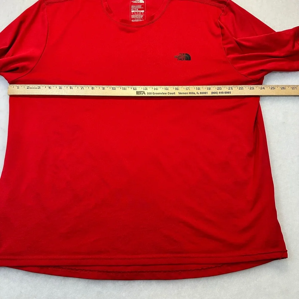 The North Face Mens XL Red Active Fit Performance Short‎ Sleeve T-Shirt SP18